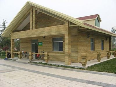 防腐木別墅 回歸自然的可持續(xù)建筑選擇